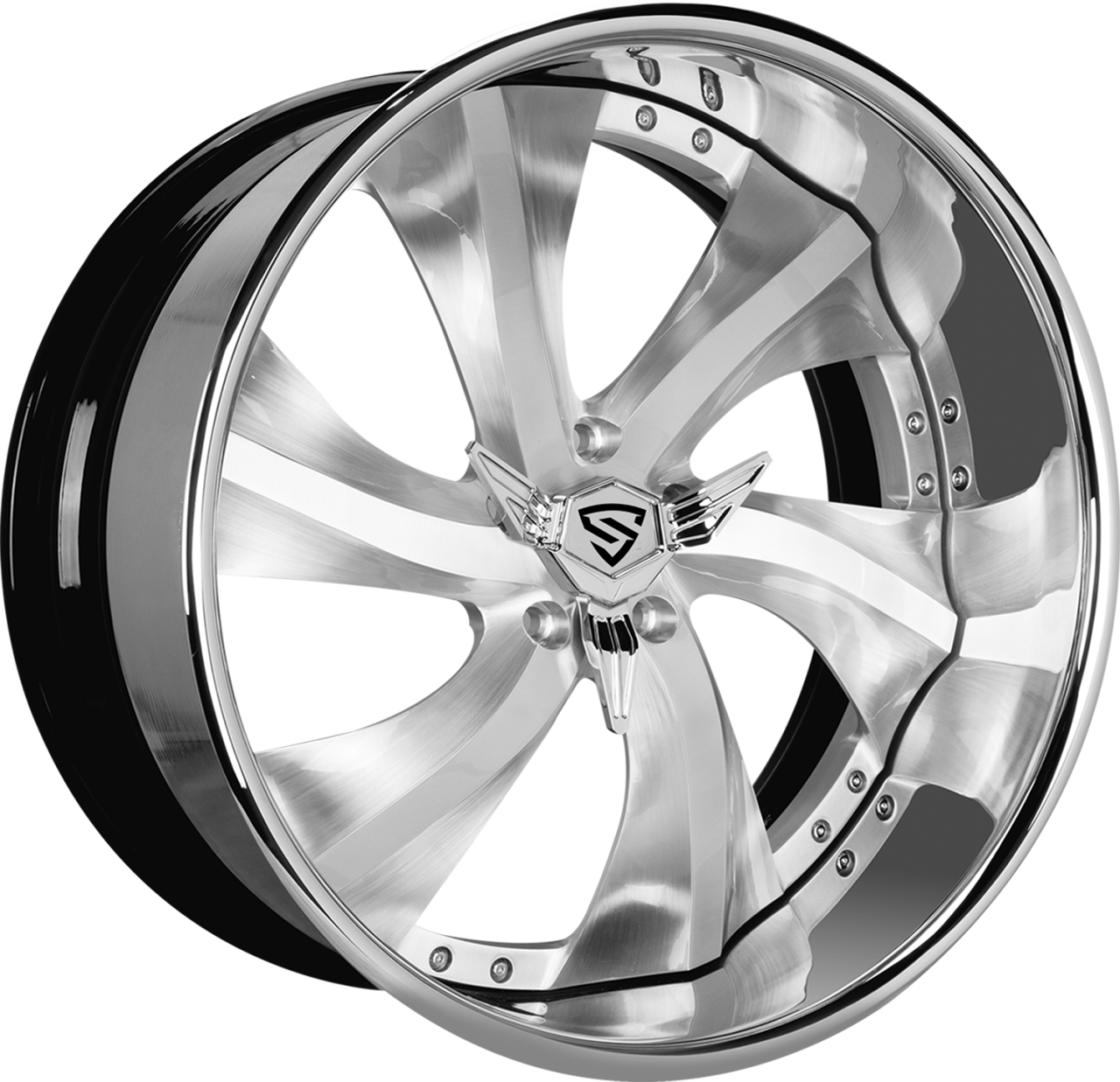 Snyper Forged Boss Brushed wheel with Boss Brushed finish