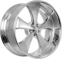 Snyper Forged wheel Fury-5 Brushed High Polished