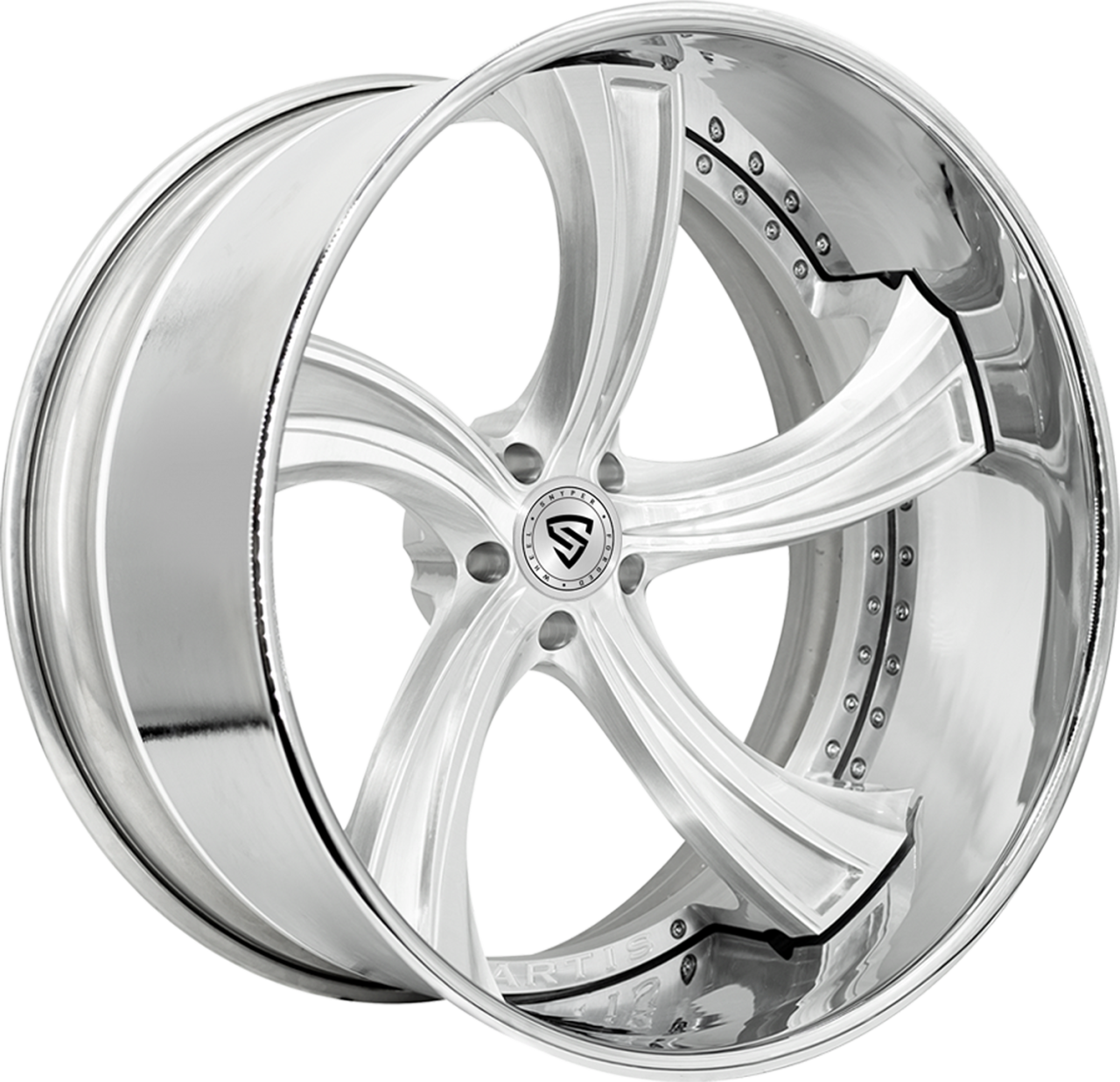 Snyper Forged Kokomo Brushed wheel with Kokomo Brushed finish