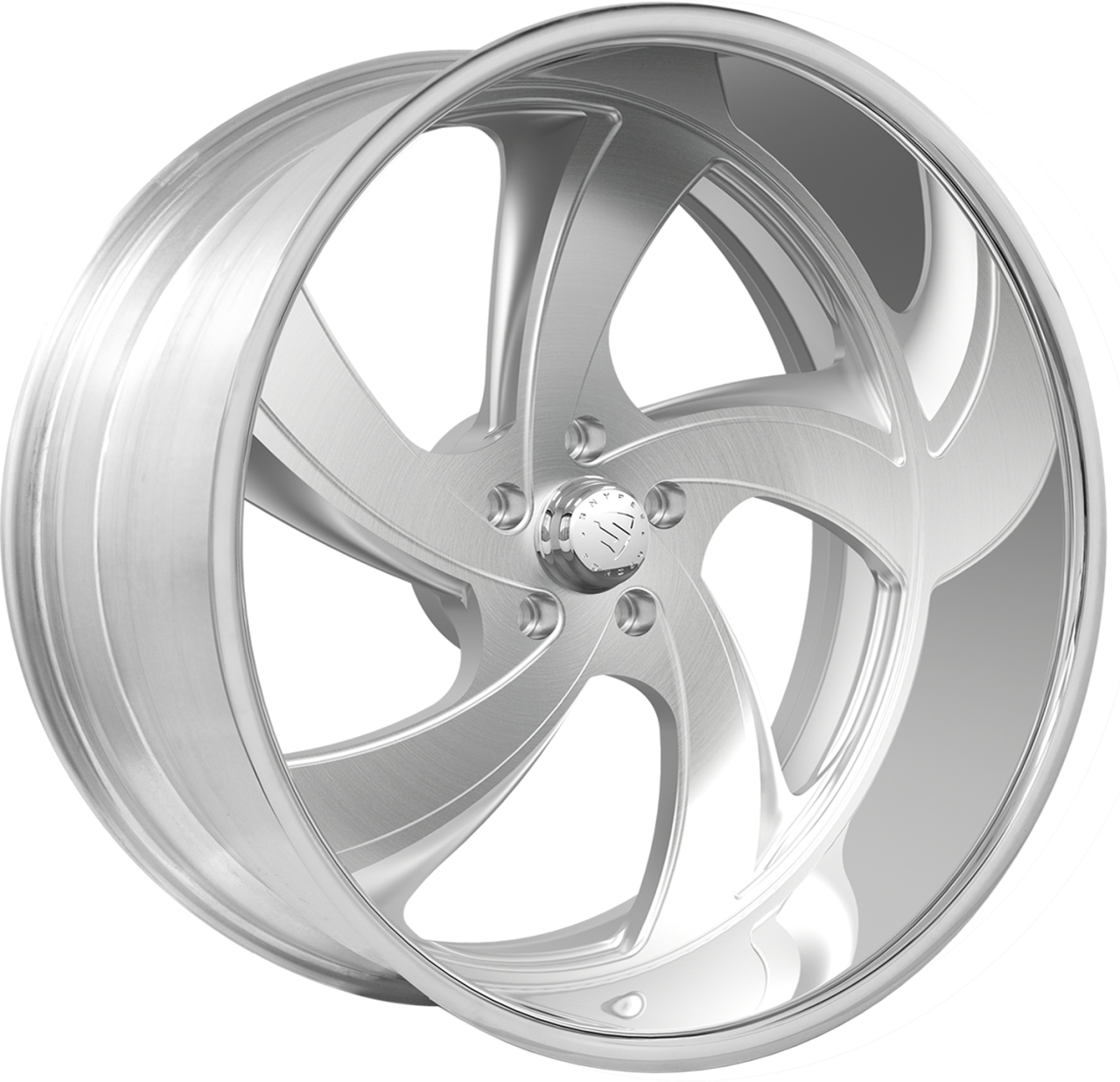 Snyper Forged Maxxim Brushed Polished Accent wheel with Maxxim Brushed Polished Accent finish