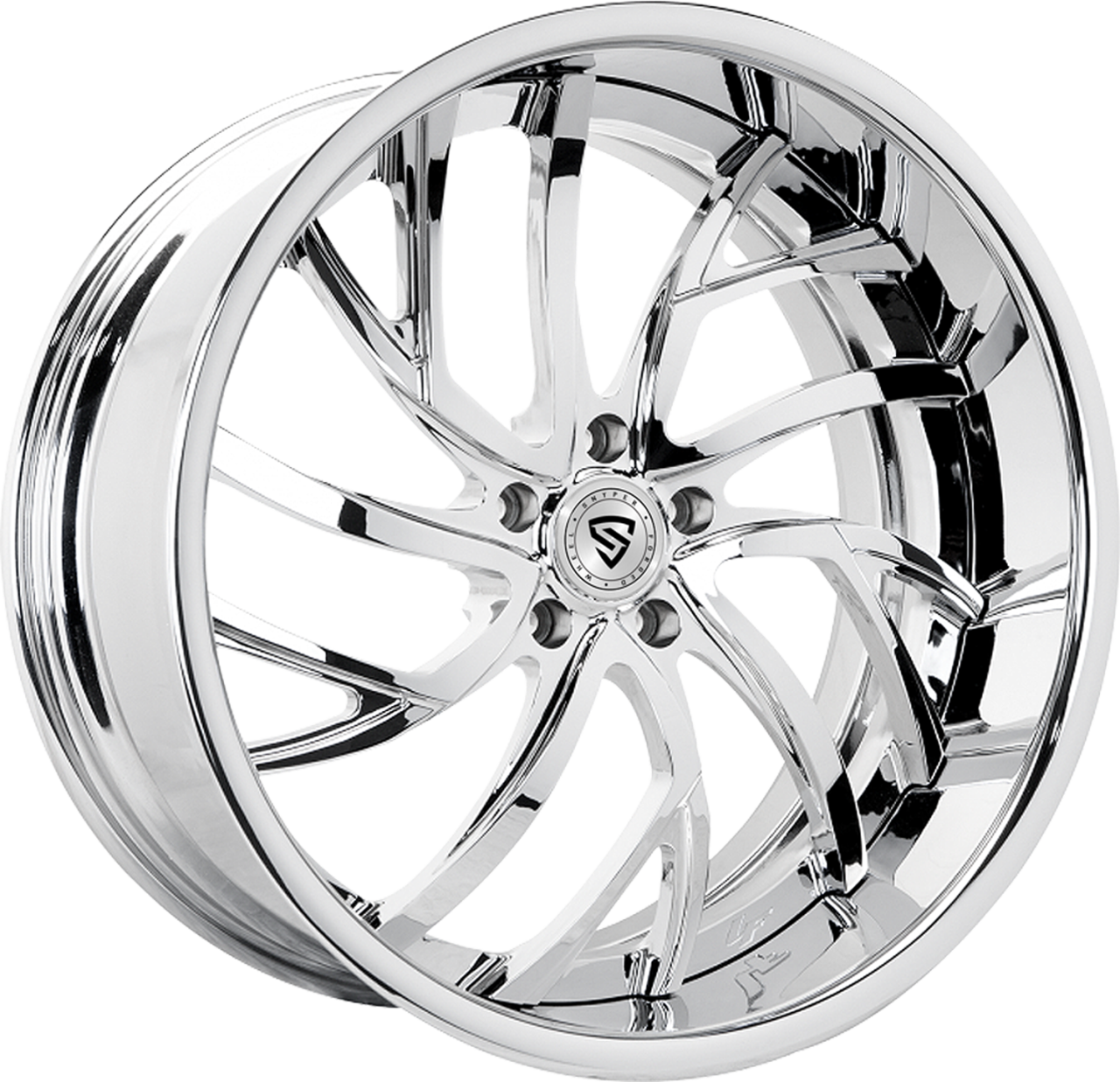 Snyper Forged Calypso Chrome wheel with Calypso Chrome finish