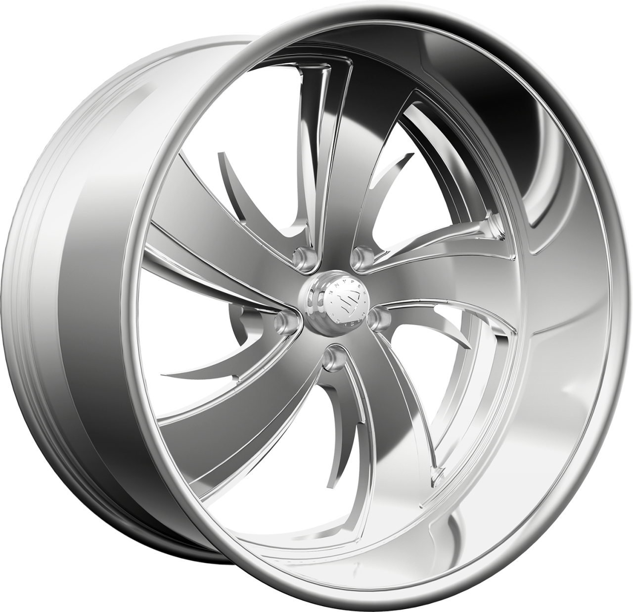 Snyper Forged Poison High Polish wheel with Poison High Polish finish