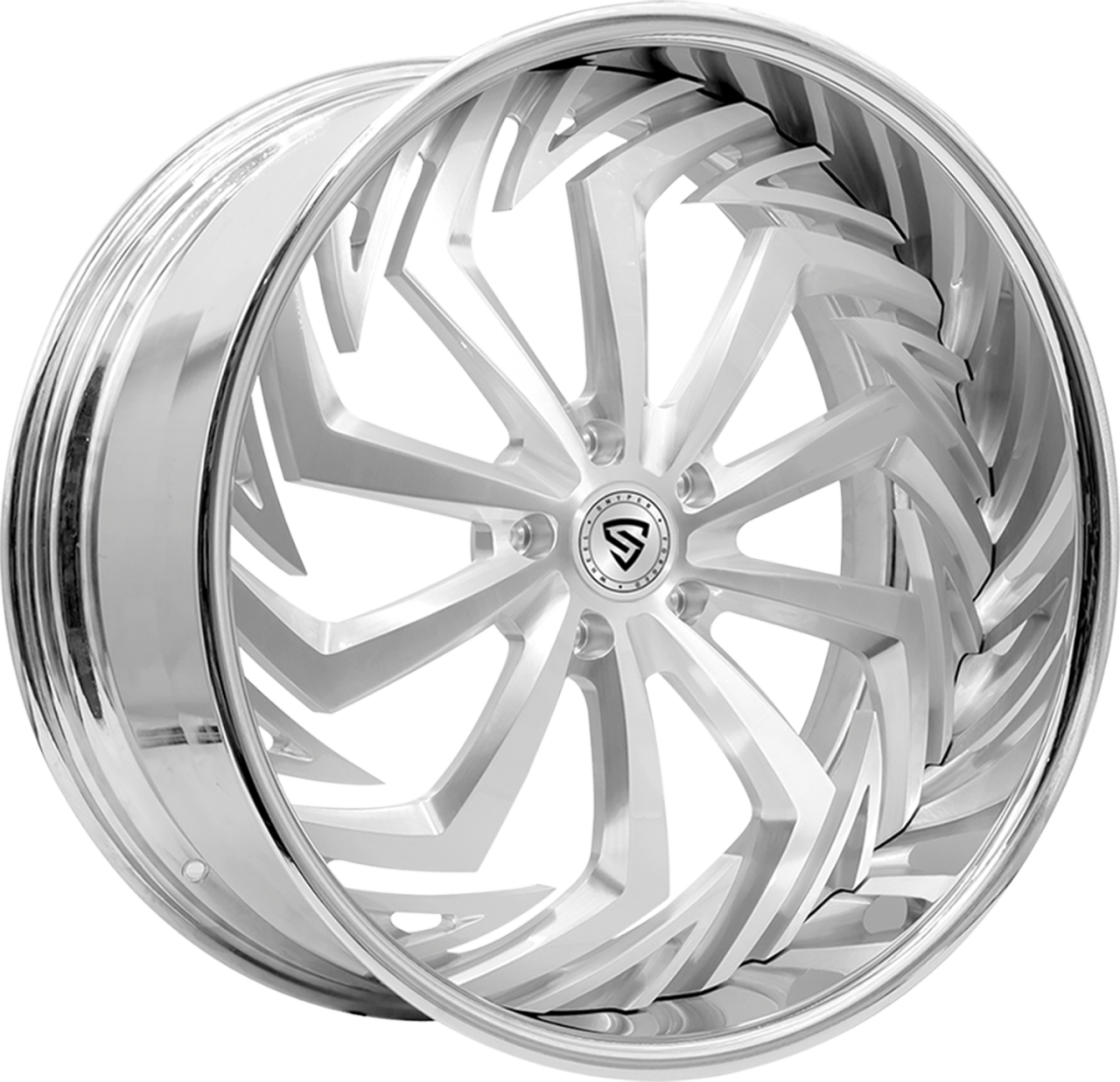 Snyper Forged Royal Brushed wheel with Royal Brushed finish