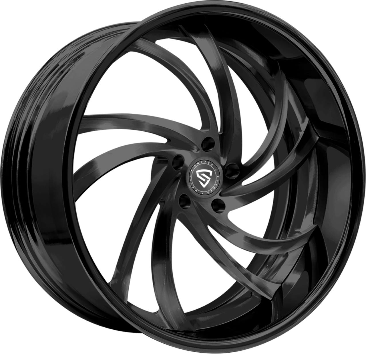 Snyper Forged Twister FB Finish wheel with Twister FB Finish finish